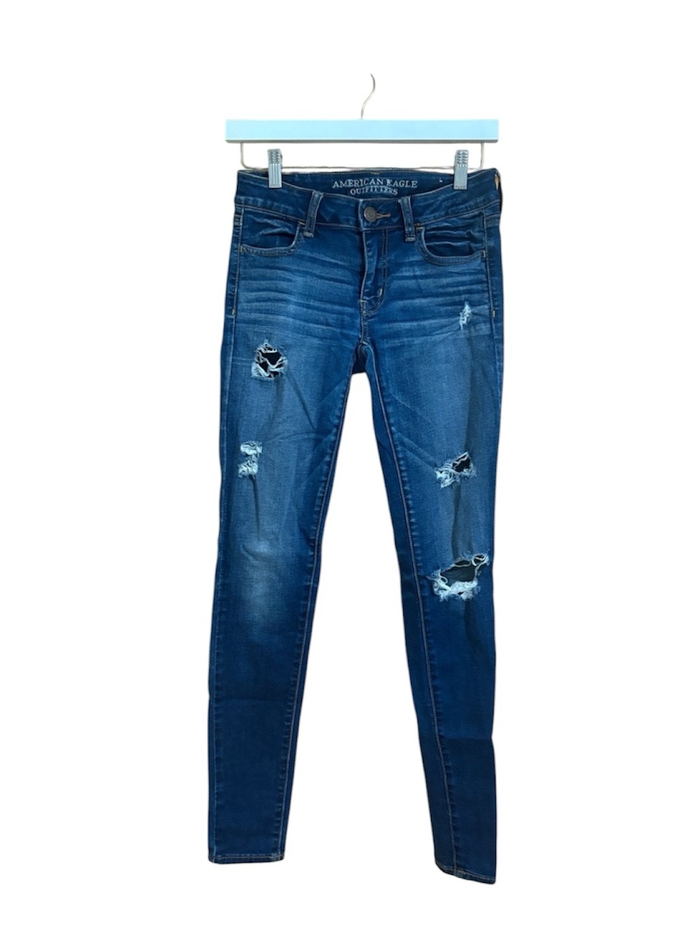 American Eagle Distressed High-Rise Jegging Jeans Size 2